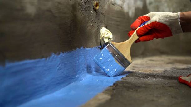 Large-scale Vapor Barrier Installation work completed in Helena, OH by SJ Waterproofing Pros